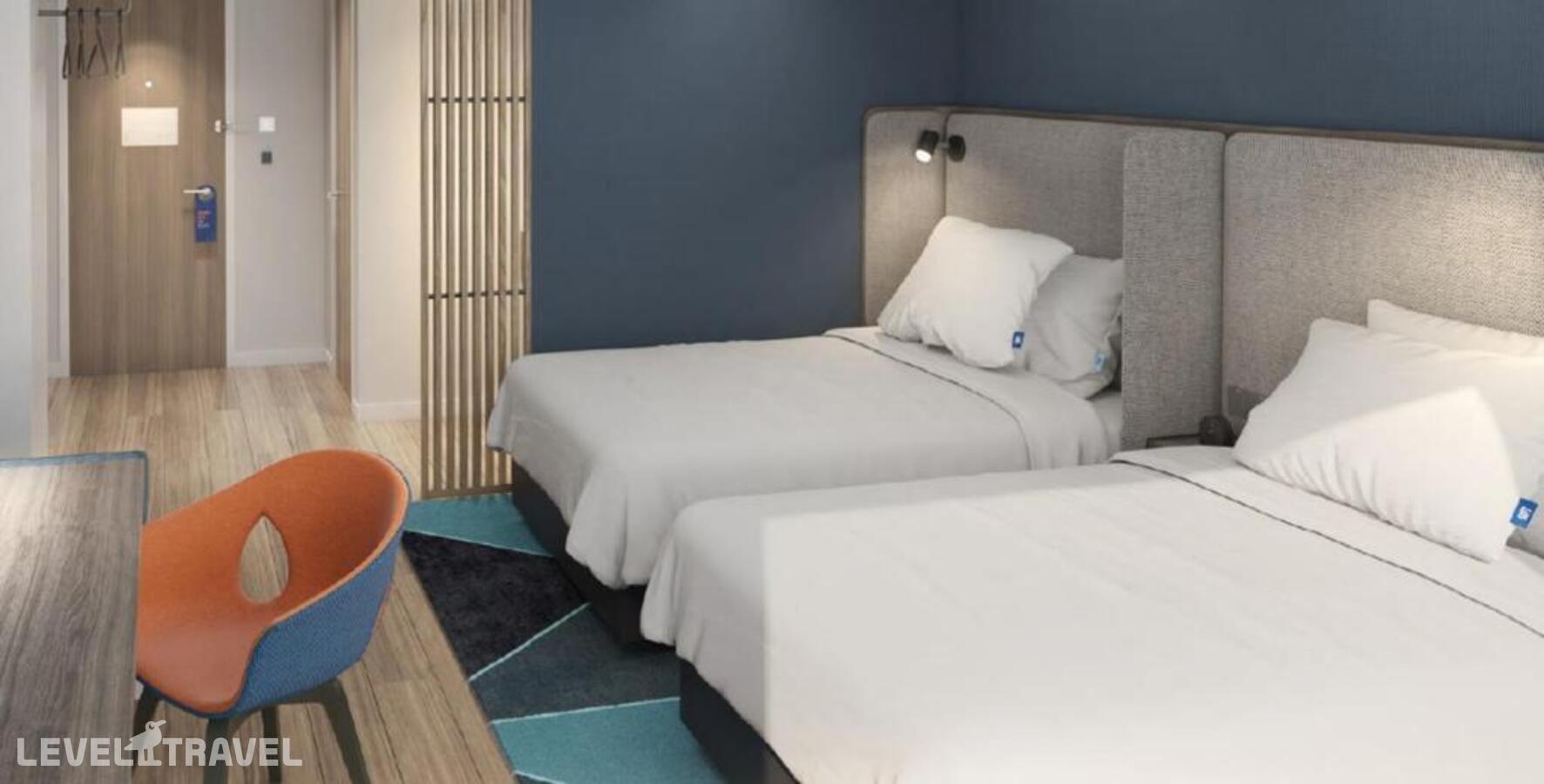 фотографии номера Улучшенный (две односпальные кровати) отеля Holiday Inn Express Shanghai Huijin, An Ihg Hotel в Китай(Шанхай) - фото №5