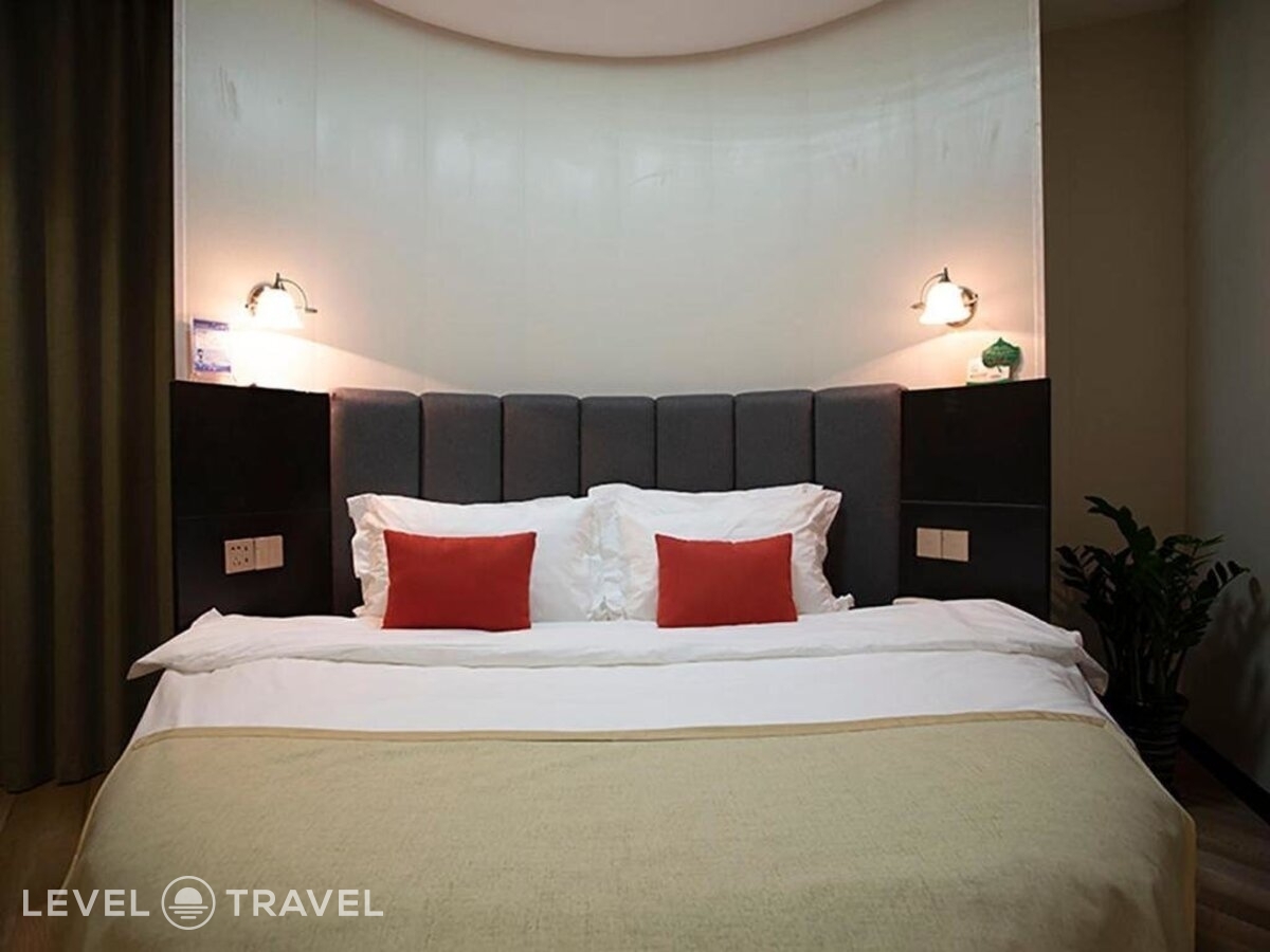 фотографии номера Семейный (две односпальные кровати) отеля Shanghai Joyful Star Hotel в Китай(Шанхай) - фото №2