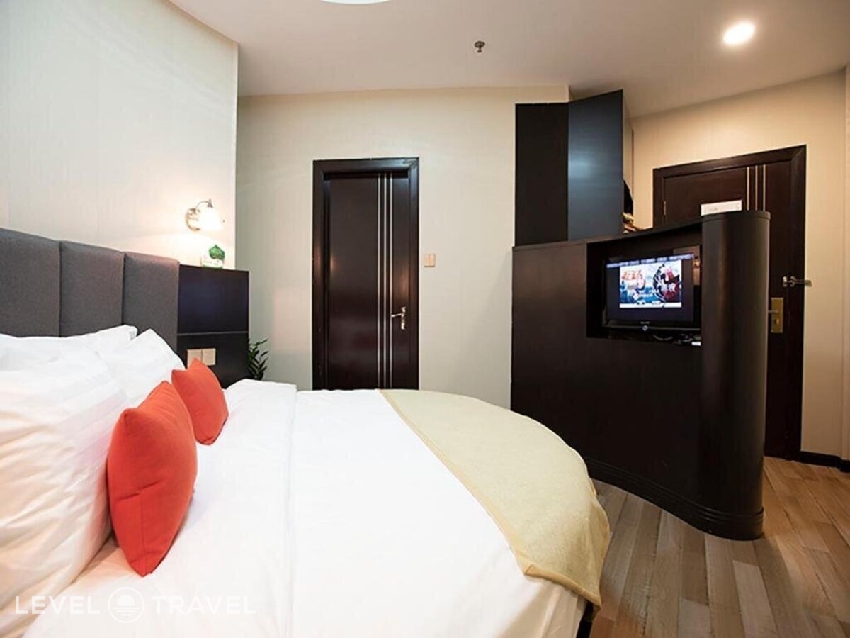 фотографии номера Семейный (две односпальные кровати) отеля Shanghai Joyful Star Hotel в Китай(Шанхай) - фото №3