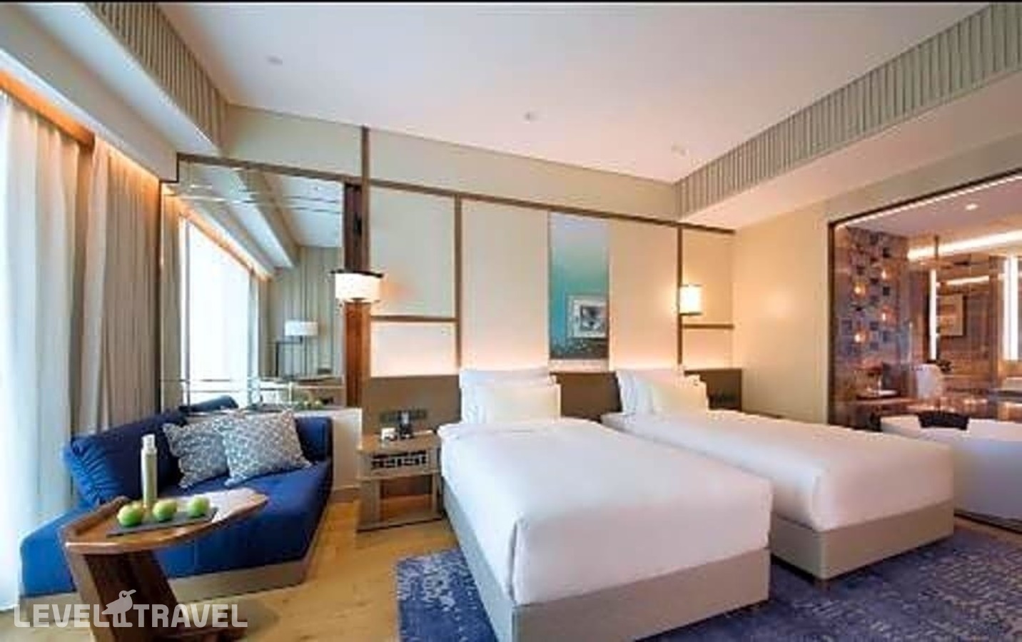 фотографии номера Номер бизнес (две односпальные кровати) отеля The Anandi Hotel And Spa Shanghai в Китай(Шанхай) - фото №5