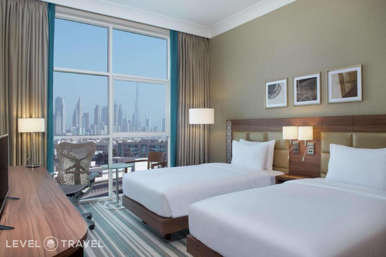 фотографии номера Стандартный (две односпальные кровати) отеля Hilton Garden Inn Dubai Jumeirah (Ex. Hilton Garden Inn Dubai Al Mina) в ОАЭ(Бар Дубай) - фото №26