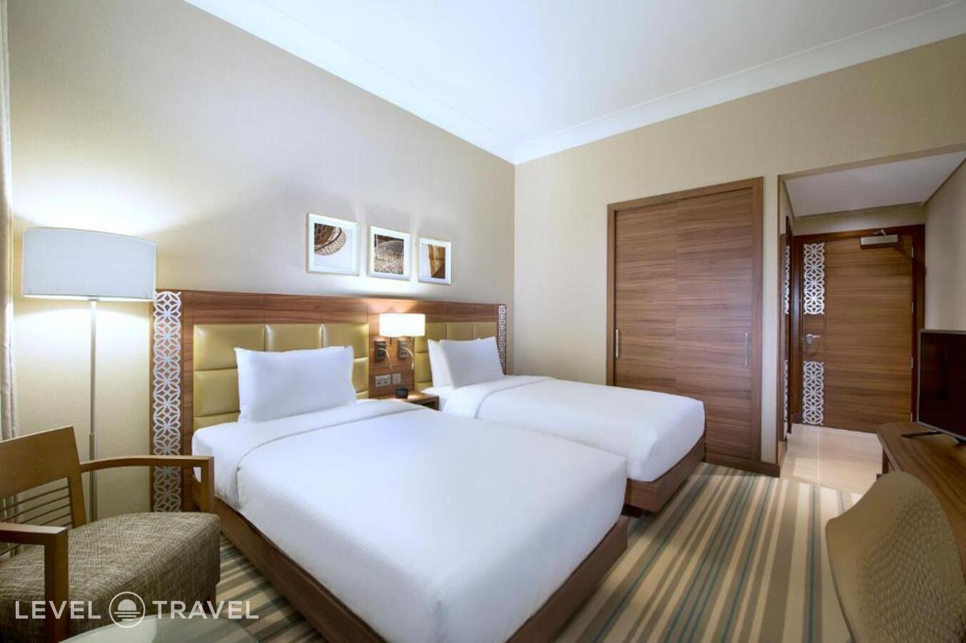 фотографии номера Стандартный (две односпальные кровати) отеля Hilton Garden Inn Dubai Jumeirah (Ex. Hilton Garden Inn Dubai Al Mina) в ОАЭ(Бар Дубай) - фото №29
