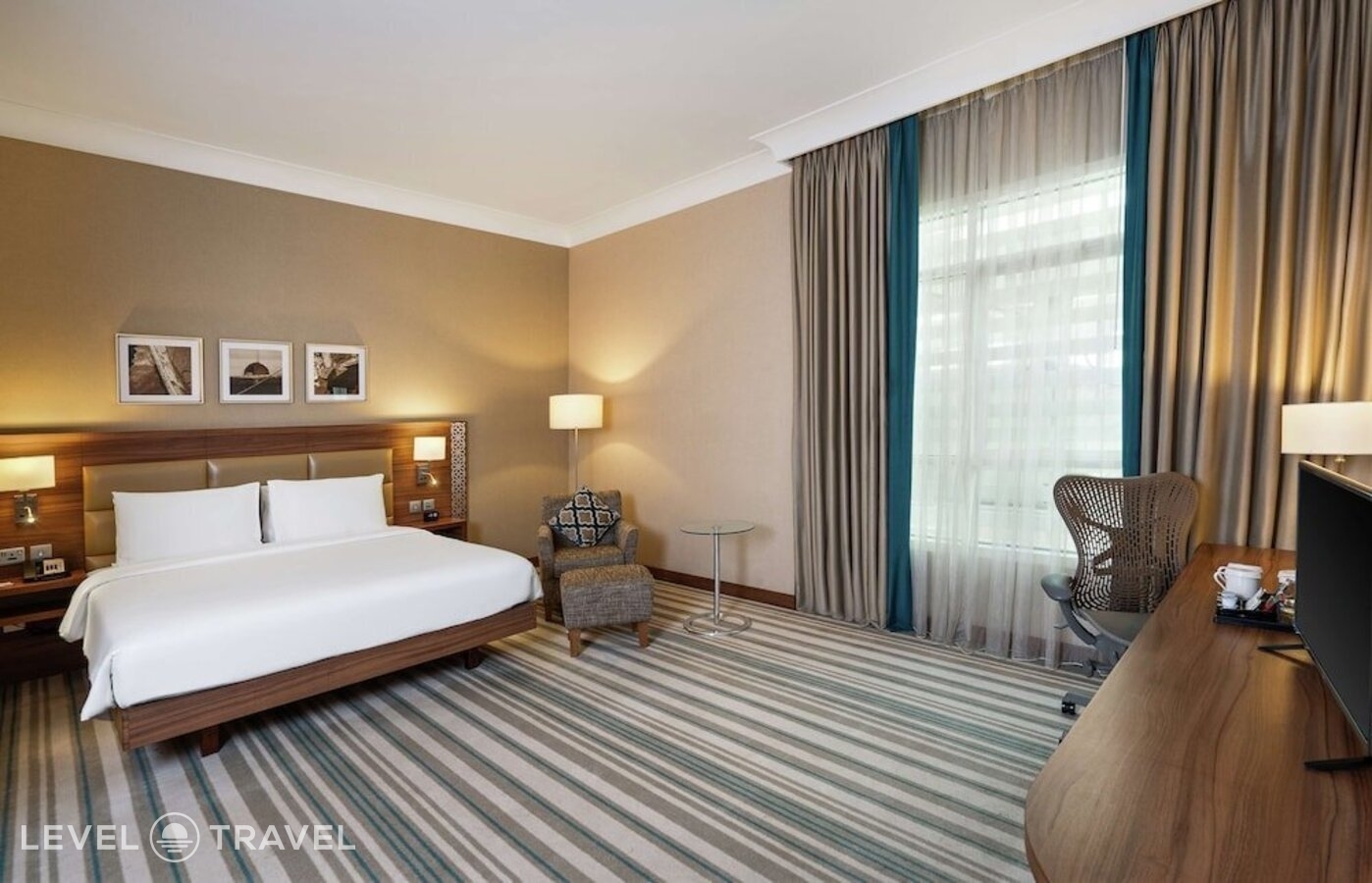 фотографии номера Номер для гостей с ограниченными возможностями отеля Hilton Garden Inn Dubai Jumeirah (Ex. Hilton Garden Inn Dubai Al Mina) в ОАЭ(Бар Дубай) - фото №2