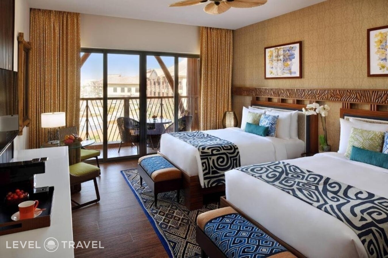 фотографии номера Семейный (доступ в парк) отеля Lapita Hotel Dubai Parks & Resorts в ОАЭ(Джебель-Али) - фото №1