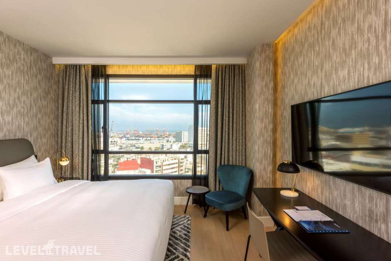 фотографии номера Улучшенный (две односпальные кровати) отеля Radisson Blu Hotel, Casablanca City Center в Марокко(Касабланка) - фото №1