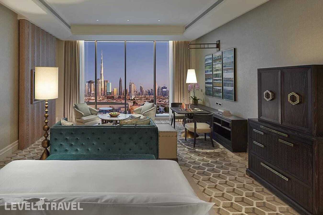 фотографии номера Улучшенный клубный отеля Mandarin Oriental Jumeira Dubai в ОАЭ(Дубай Джумейра) - фото №1