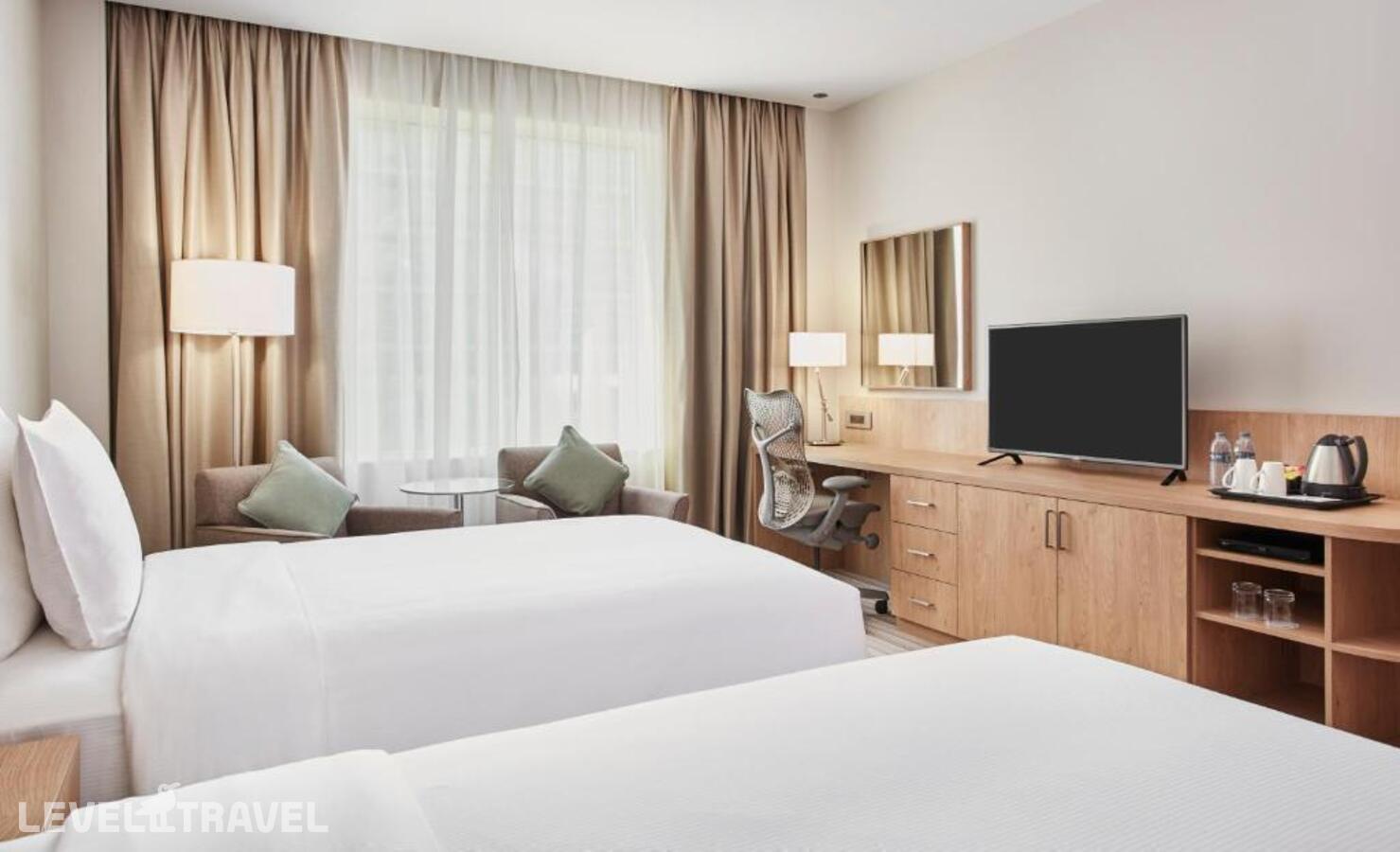фотографии номера Стандартный (две односпальные кровати) отеля Hilton Garden Inn Dubai Mall Of Emirates в ОАЭ(Аль Барша) - фото №29