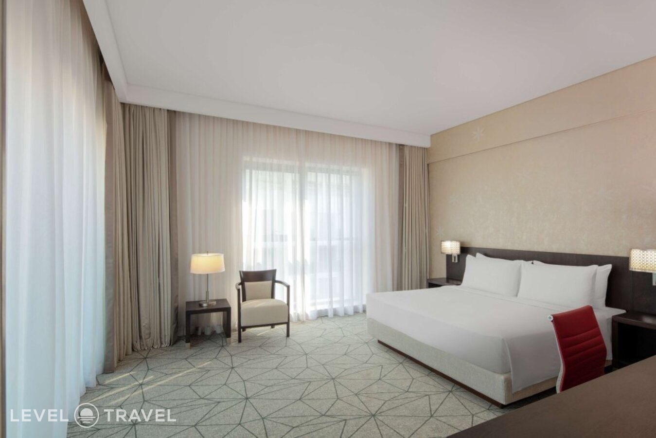 фотографии номера Люкс (1 спальня) отеля Hyatt Place Dubai Jumeirah в ОАЭ(Бар Дубай) - фото №11