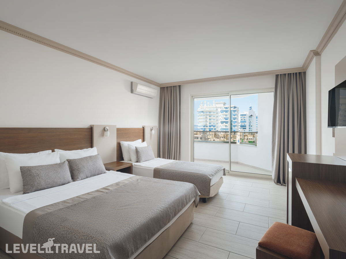 фотографии номера Стандартный с видом на окрестности отеля Prestige Alanya (Ex. Euphoria Comfort Beach Alanya) в Турция(Махмутлар) - фото №1