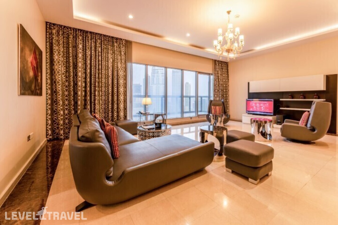 фотографии номера Пентхаус (4 спальни) отеля Ramada Downtown Dubai в ОАЭ(Даунтаун Дубай) - фото №5