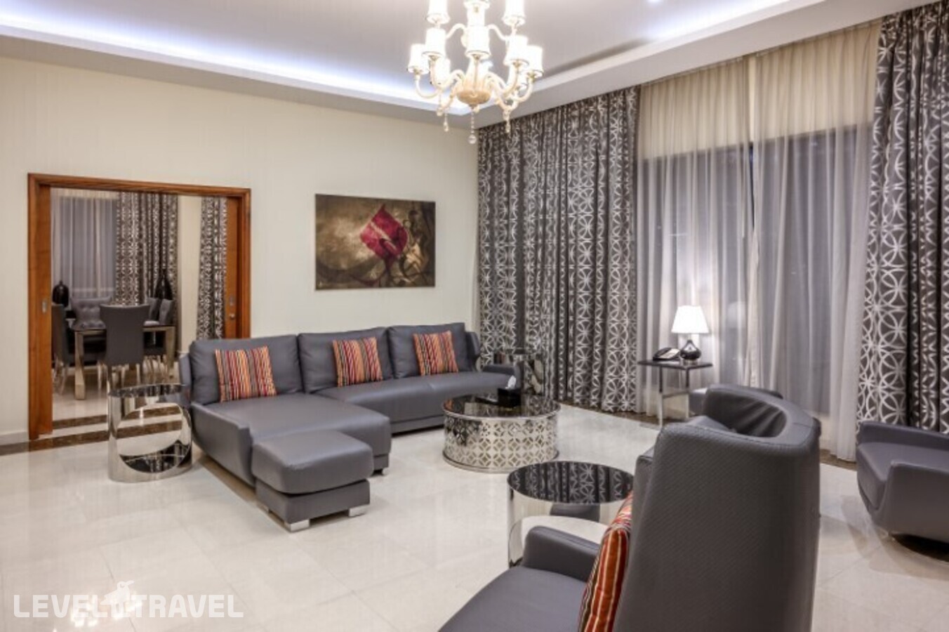 фотографии номера Пентхаус (4 спальни) отеля Ramada Downtown Dubai в ОАЭ(Даунтаун Дубай) - фото №2