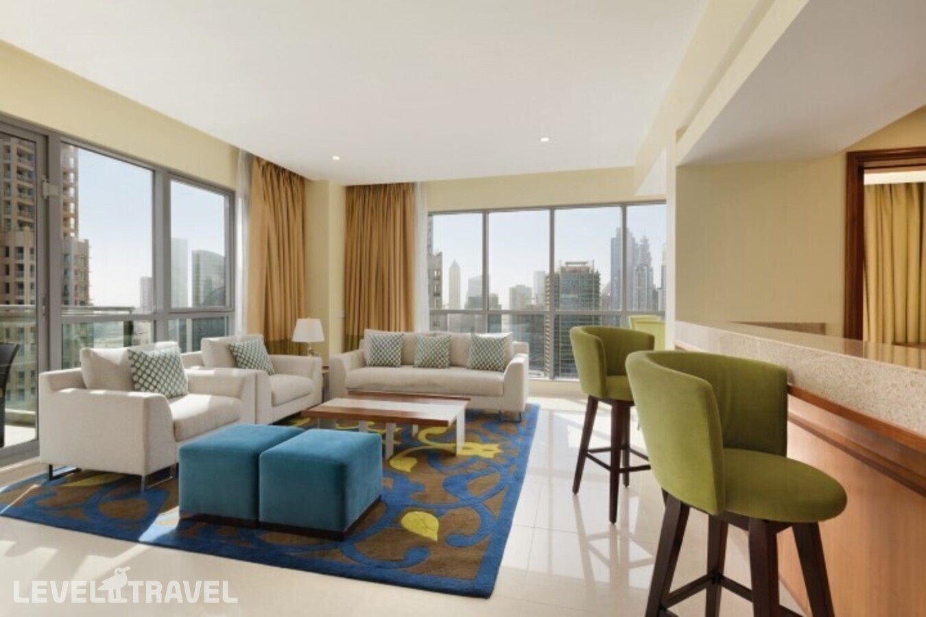 фотографии номера Люкс Премиум отеля Ramada Downtown Dubai в ОАЭ(Даунтаун Дубай) - фото №4