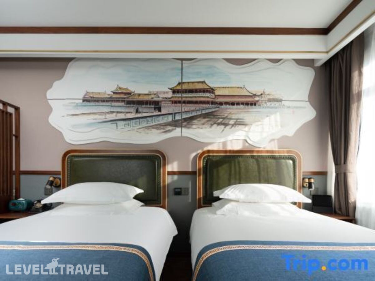 фотографии номера Номер бизнес (две односпальные кровати) отеля Nostalgia S Hotel (Beijing Xi Dan Jinrong Street) в Китай(Пекин) - фото №3
