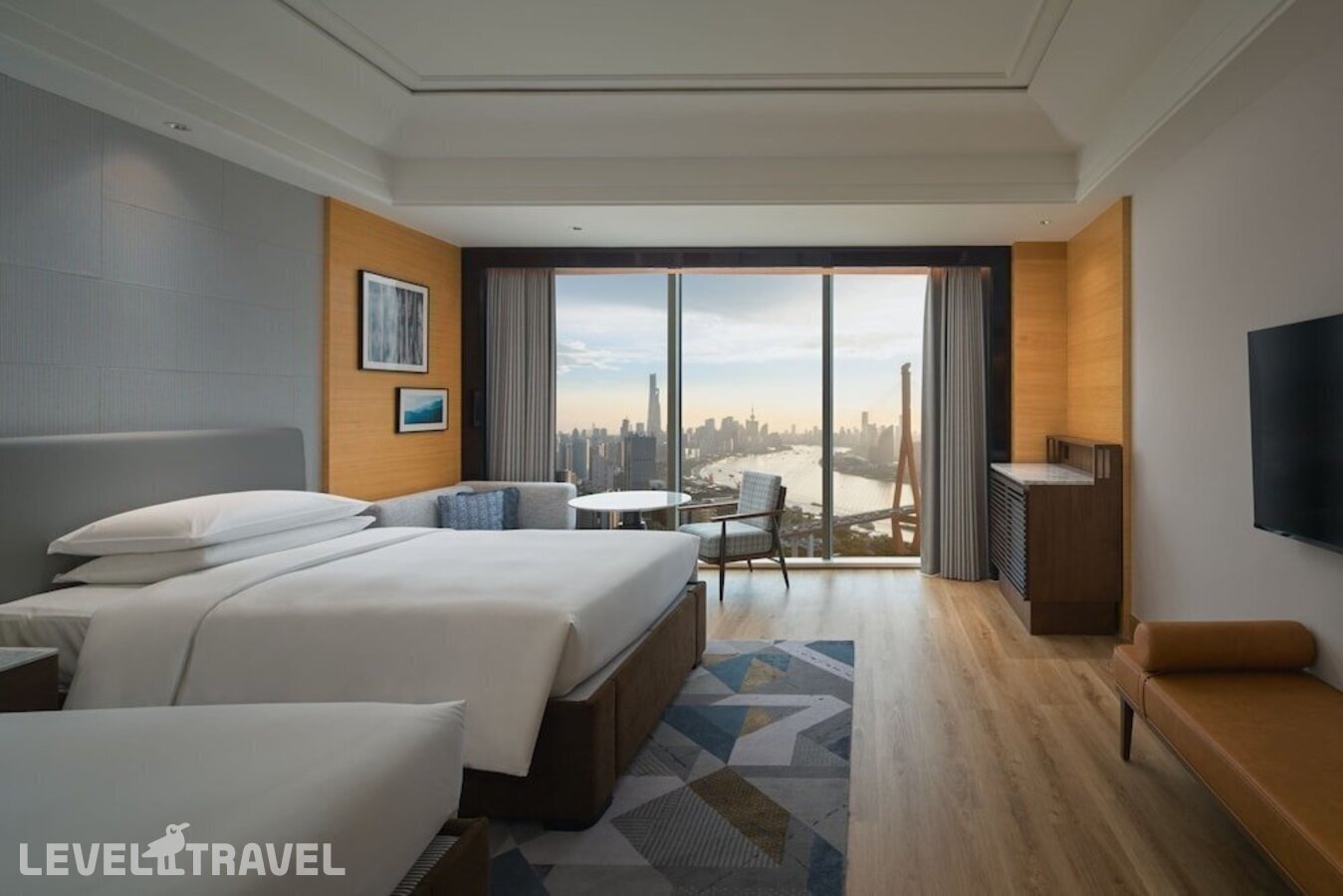 фотографии номера Четырехместный улучшенный отеля Sheraton Shanghai Pudong Riverside в Китай(Шанхай) - фото №3