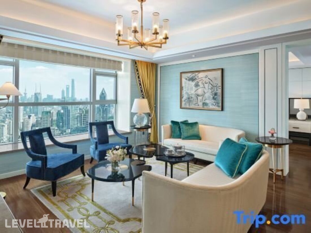 фотографии номера Одноместный люкс отеля The St. Regis Shanghai Jingan в Китай(Шанхай) - фото №10