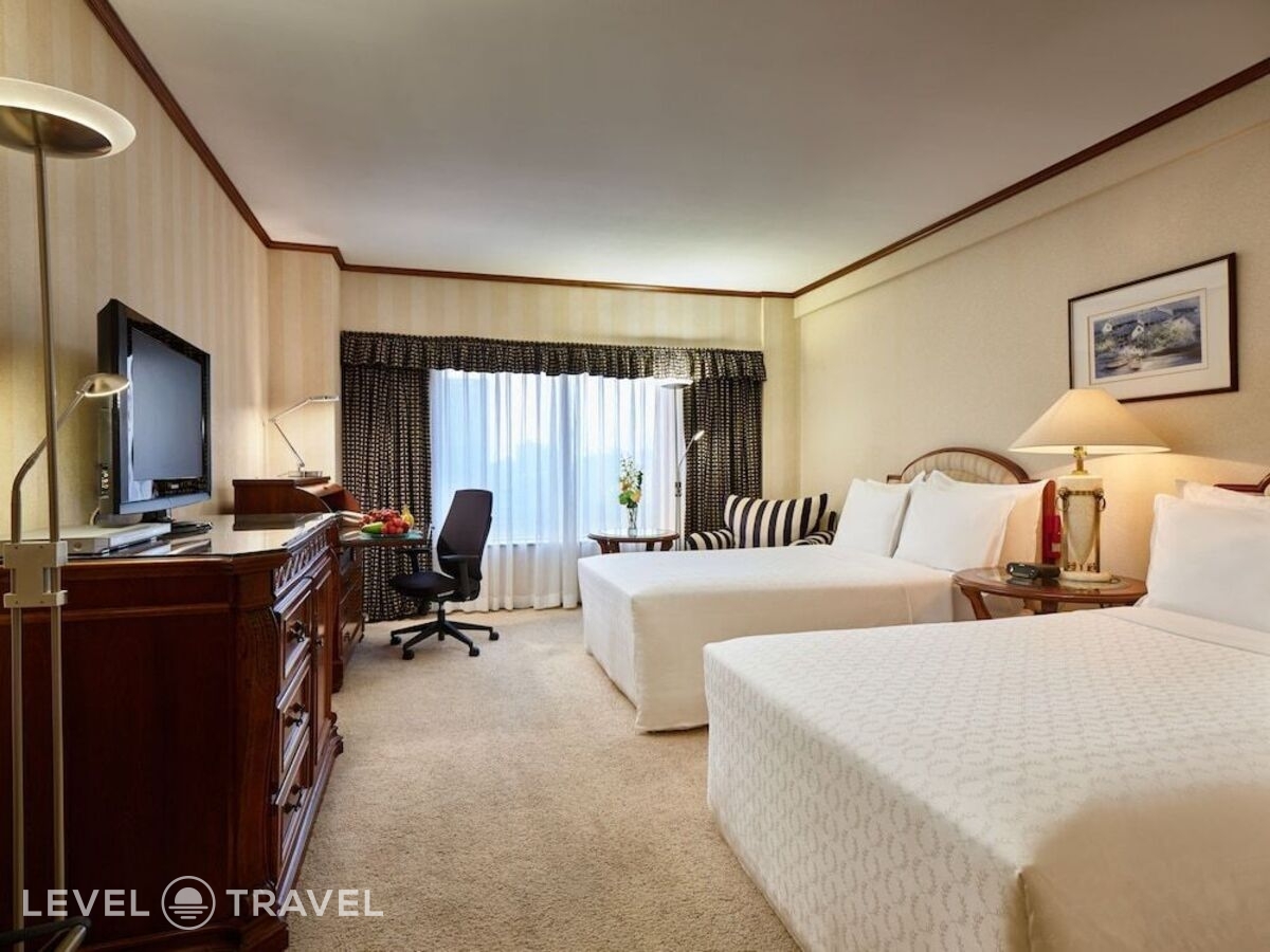 фотографии номера Делюкс (две односпальные кровати) отеля Hongqiao Jin Jiang Hotel в Китай(Шанхай) - фото №2