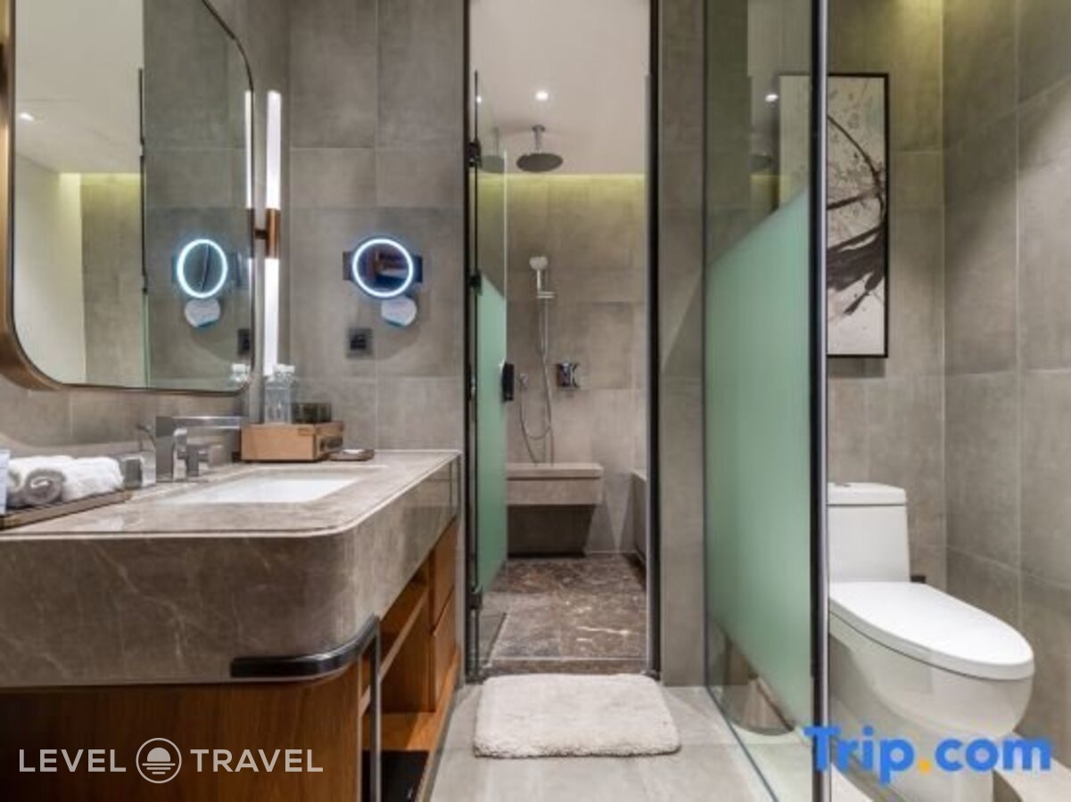 фотографии номера Делюкс (две односпальные кровати) отеля Meliá Shanghai Parkside в Китай(Шанхай) - фото №7