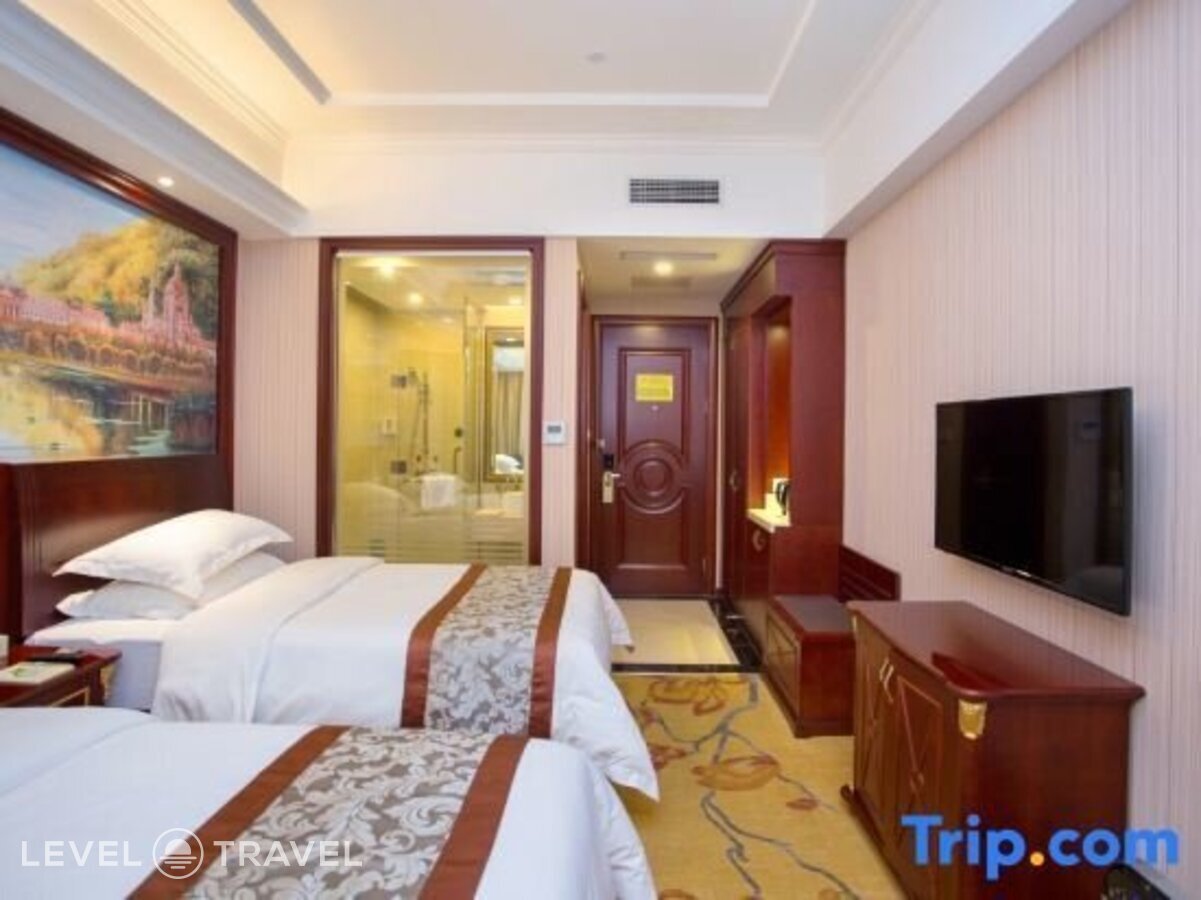 фотографии номера Делюкс (две односпальные кровати) отеля Vienna Hotel Shanghai Hongqiao Xujing в Китай(Шанхай) - фото №2