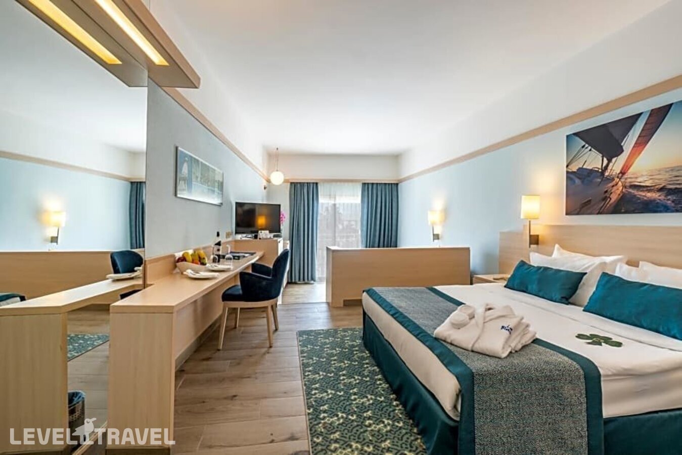 фотографии номера Улучшенный с видом на бассейн отеля La Blanche Resort & Spa в Турция(Тургутреис) - фото №3