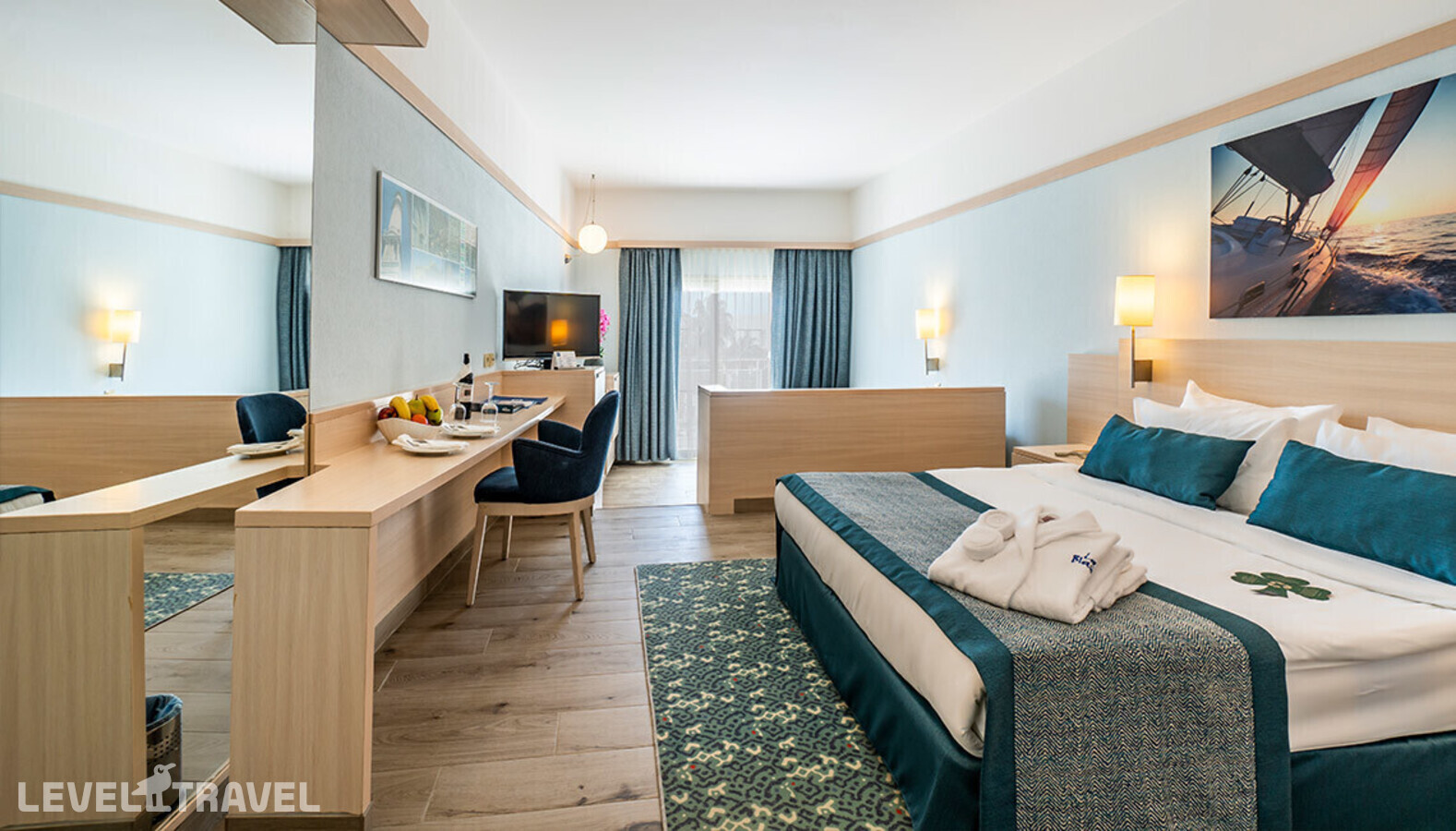 фотографии номера Улучшенный с видом на бассейн отеля La Blanche Resort & Spa в Турция(Тургутреис) - фото №2