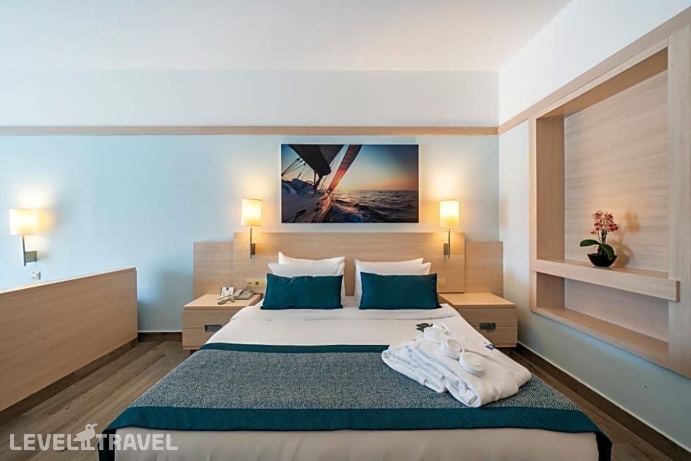фотографии номера Улучшенный с видом на бассейн отеля La Blanche Resort & Spa в Турция(Тургутреис) - фото №8