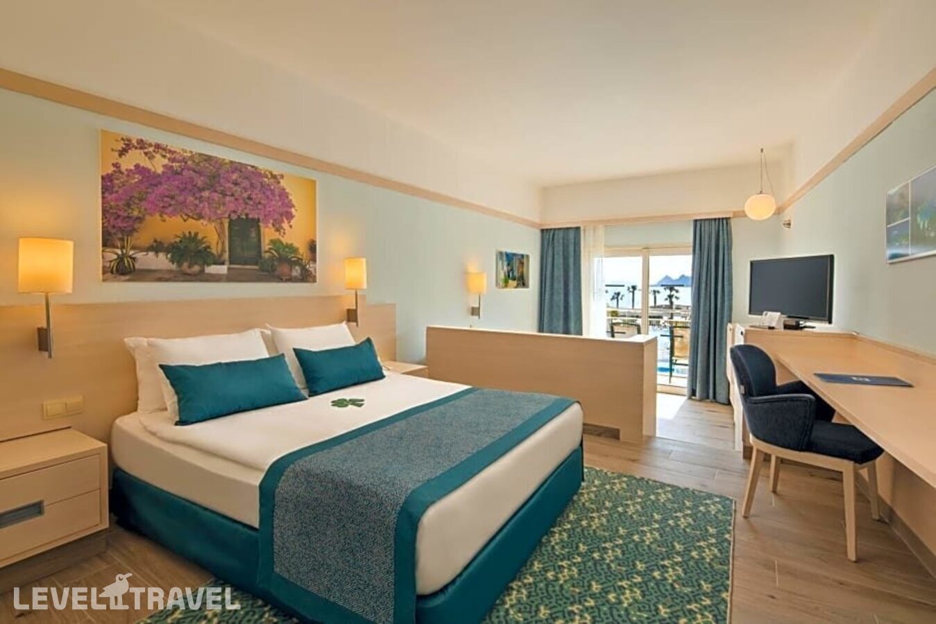 фотографии номера Улучшенный с видом на бассейн отеля La Blanche Resort & Spa в Турция(Тургутреис) - фото №6