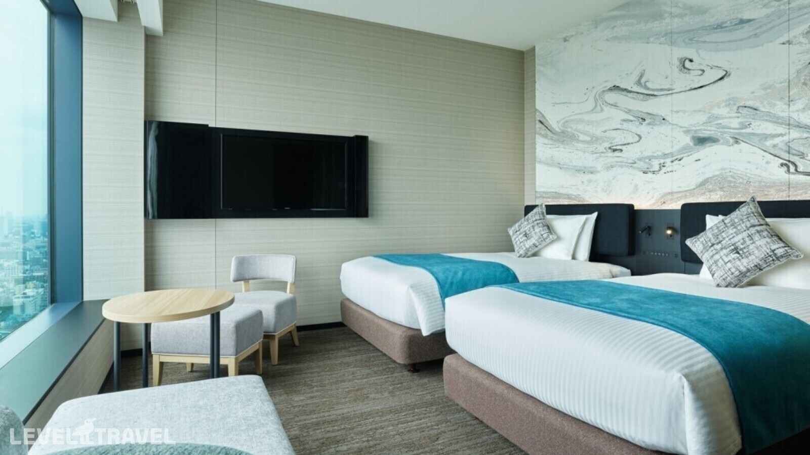 фотографии номера Улучшенный (две односпальные кровати) отеля Mitsui Garden Hotel Toyosu Premier Tokyo в Япония(Токио) - фото №2