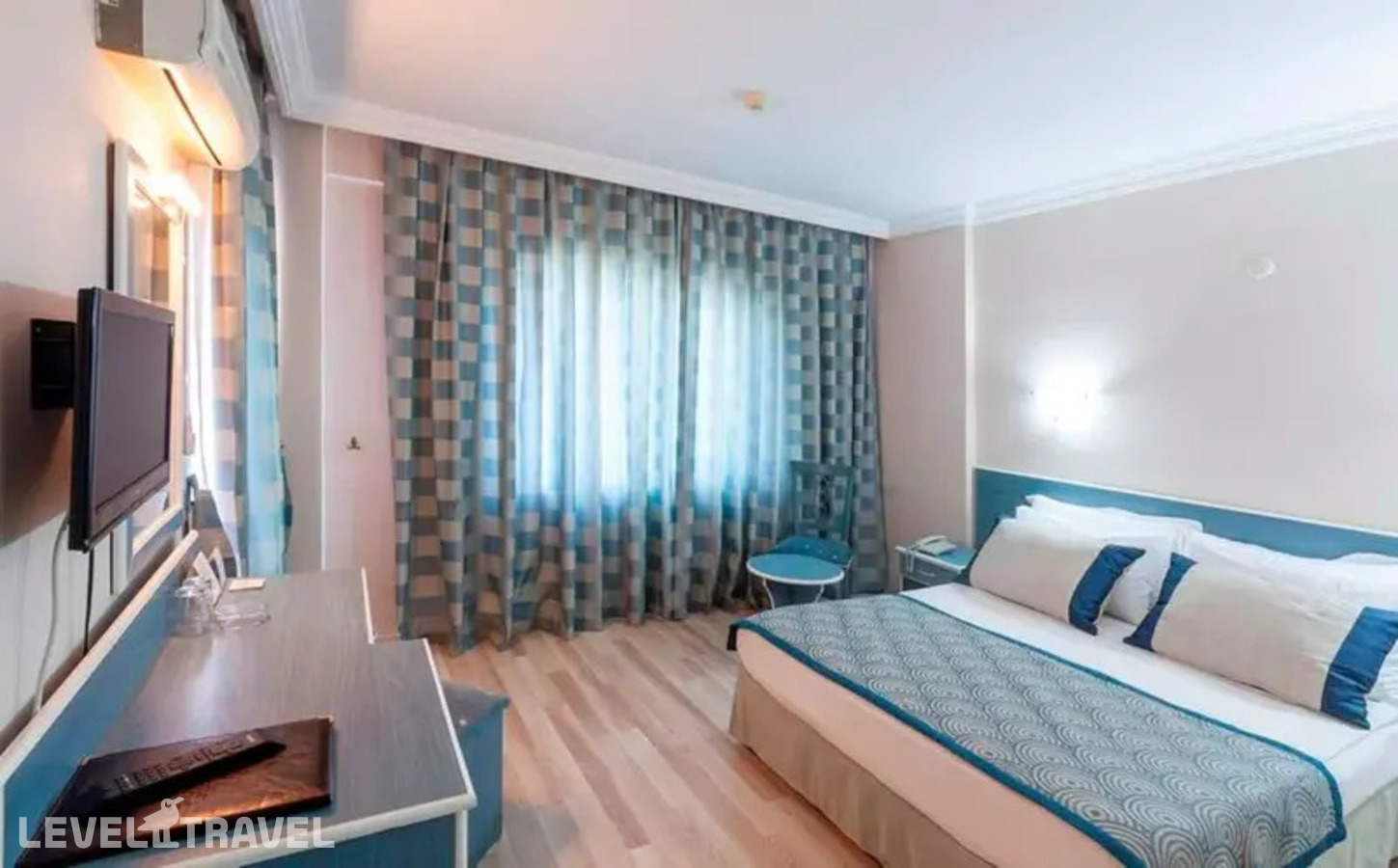 фотографии номера Стандартный с балконом с частичным видом на море отеля Galaxy Beach Hotel в Турция(Махмутлар) - фото №9