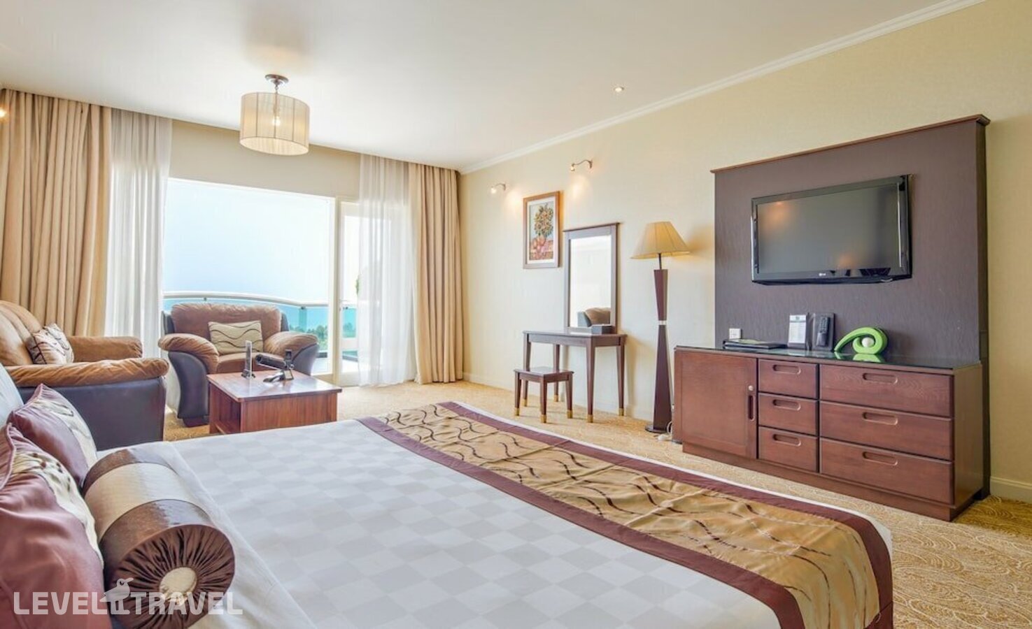 фотографии номера Делюкс с видом на море с балконом отеля Sea Links Beach Hotel в Вьетнам(Муйне) - фото №6