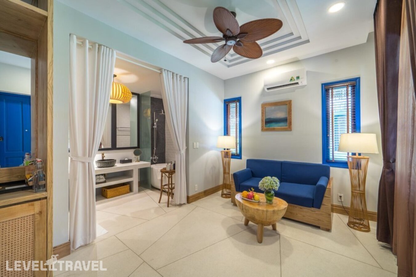 фотографии номера Представительский люкс с видом на море отеля L'Azure Resort & Spa Phu Quoc (Ex. Sasco Blue Lagoon Resort) в Вьетнам(Фукуок) - фото №3