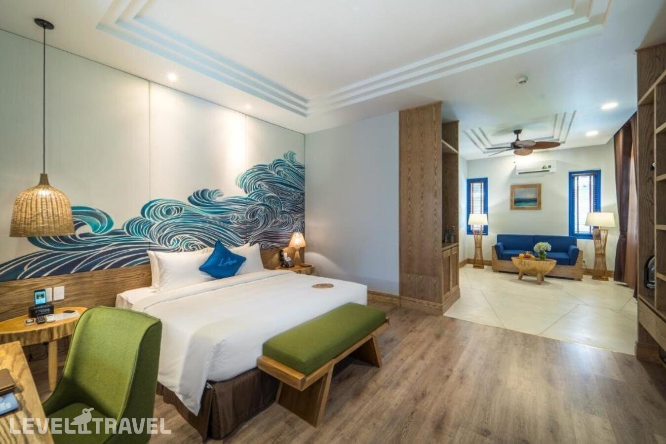 фотографии номера Представительский люкс с видом на море отеля L'Azure Resort & Spa Phu Quoc (Ex. Sasco Blue Lagoon Resort) в Вьетнам(Фукуок) - фото №6