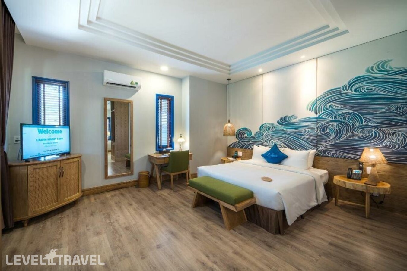 фотографии номера Представительский люкс с видом на море отеля L'Azure Resort & Spa Phu Quoc (Ex. Sasco Blue Lagoon Resort) в Вьетнам(Фукуок) - фото №1