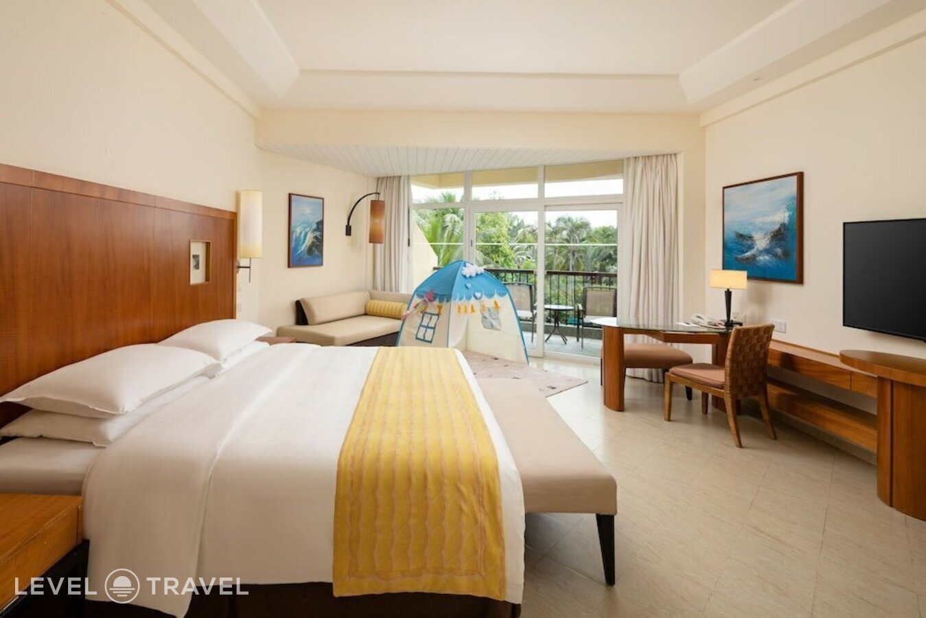 фотографии номера Стандартный с балконом отеля Sheraton Sanya Resort в Китай(Ялонг Бэй) - фото №3