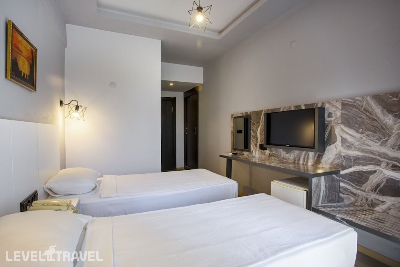 фотографии номера Стандартный с балконом (две односпальные кровати) отеля Aslan City Hotel (Ex. Aska Beste) в Турция(Аланья - центр) - фото №4
