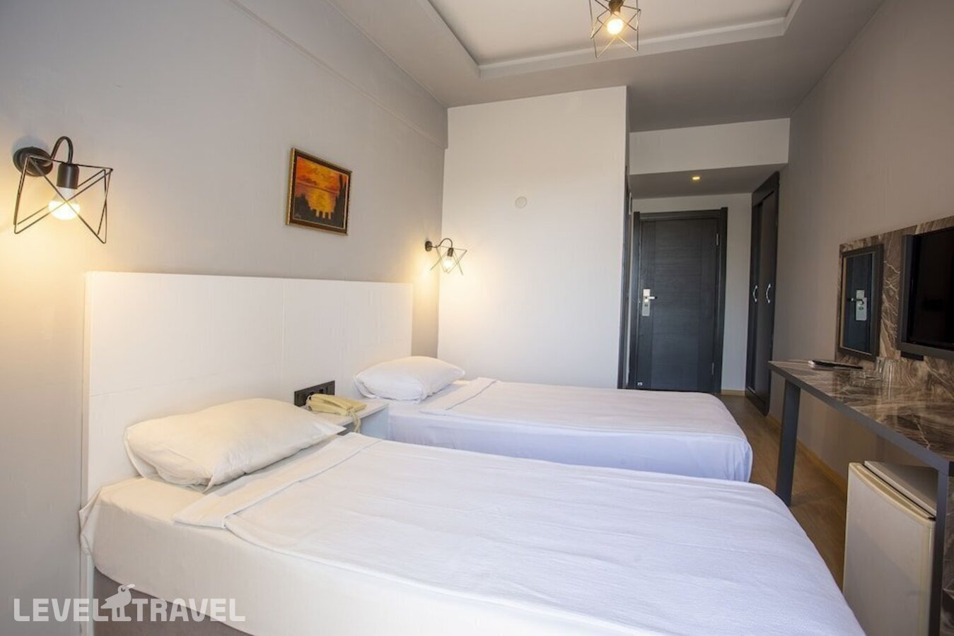 фотографии номера Стандартный с балконом (две односпальные кровати) отеля Aslan City Hotel (Ex. Aska Beste) в Турция(Аланья - центр) - фото №5