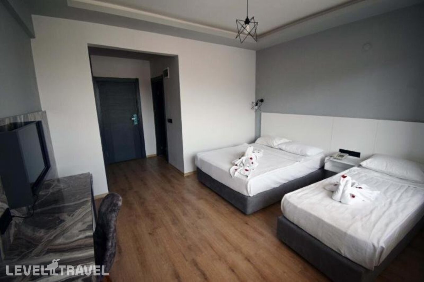 фотографии номера Стандартный с балконом (две односпальные кровати) отеля Aslan City Hotel (Ex. Aska Beste) в Турция(Аланья - центр) - фото №8