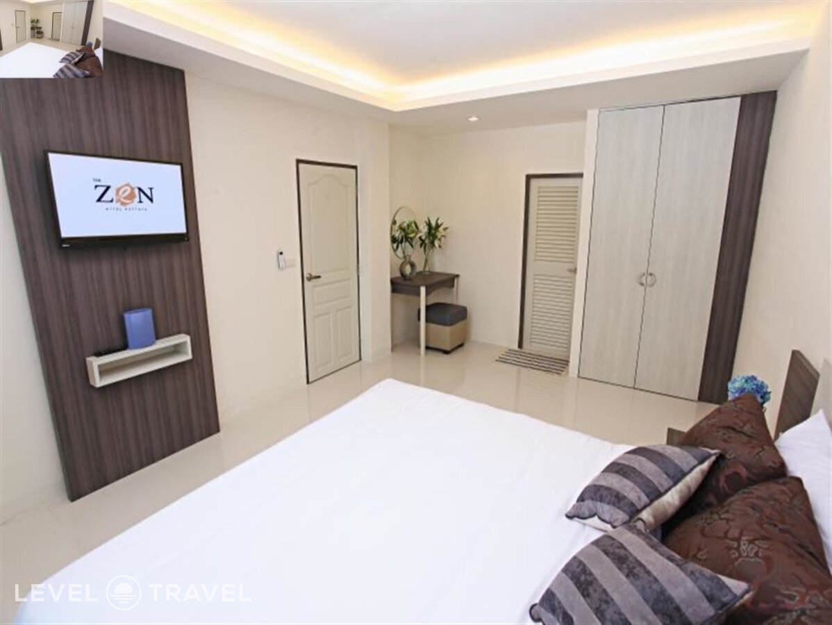 фотографии номера Люкс с видом на бассейн отеля The Zen Hotel Pattaya (Ex. Lee Garden Resort) в Таиланд(Наклуа) - фото №1