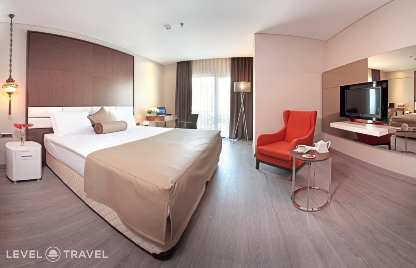 фотографии номера Улучшенный (две односпальные кровати) отеля Dora Hotel Istanbul в Турция(Шишли) - фото №1