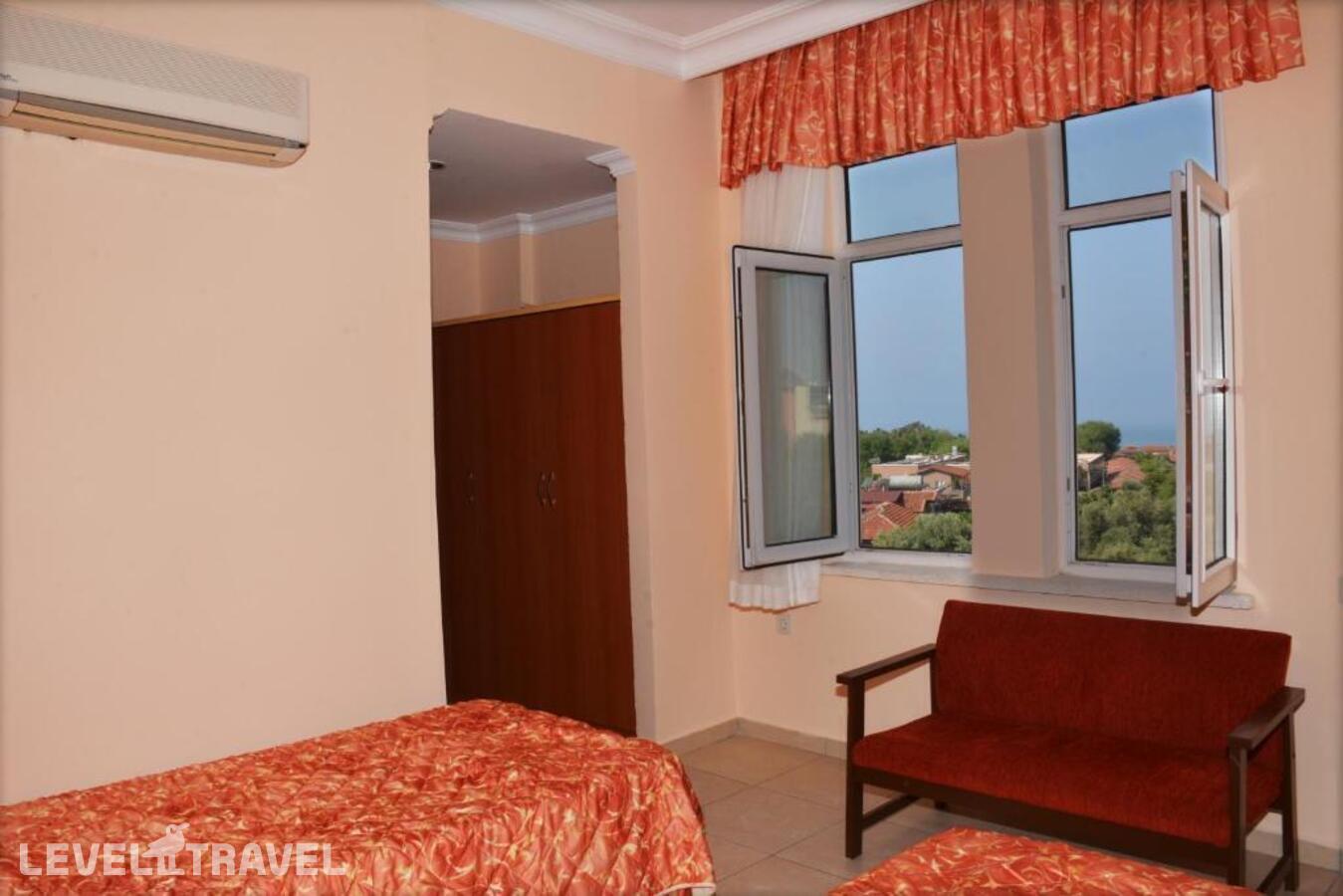 фотографии номера Стандартный с частичным видом на море отеля Side Kervan Hotel в Турция(Сиде - центр) - фото №3