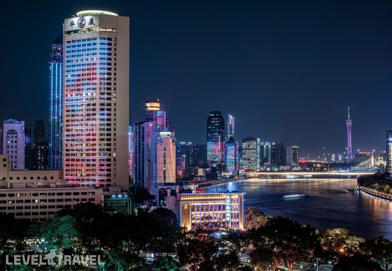 фотографии номера Делюкс с видом на реку отеля Landmark Canton Hotel в Китай(Гуанчжоу) - фото №1