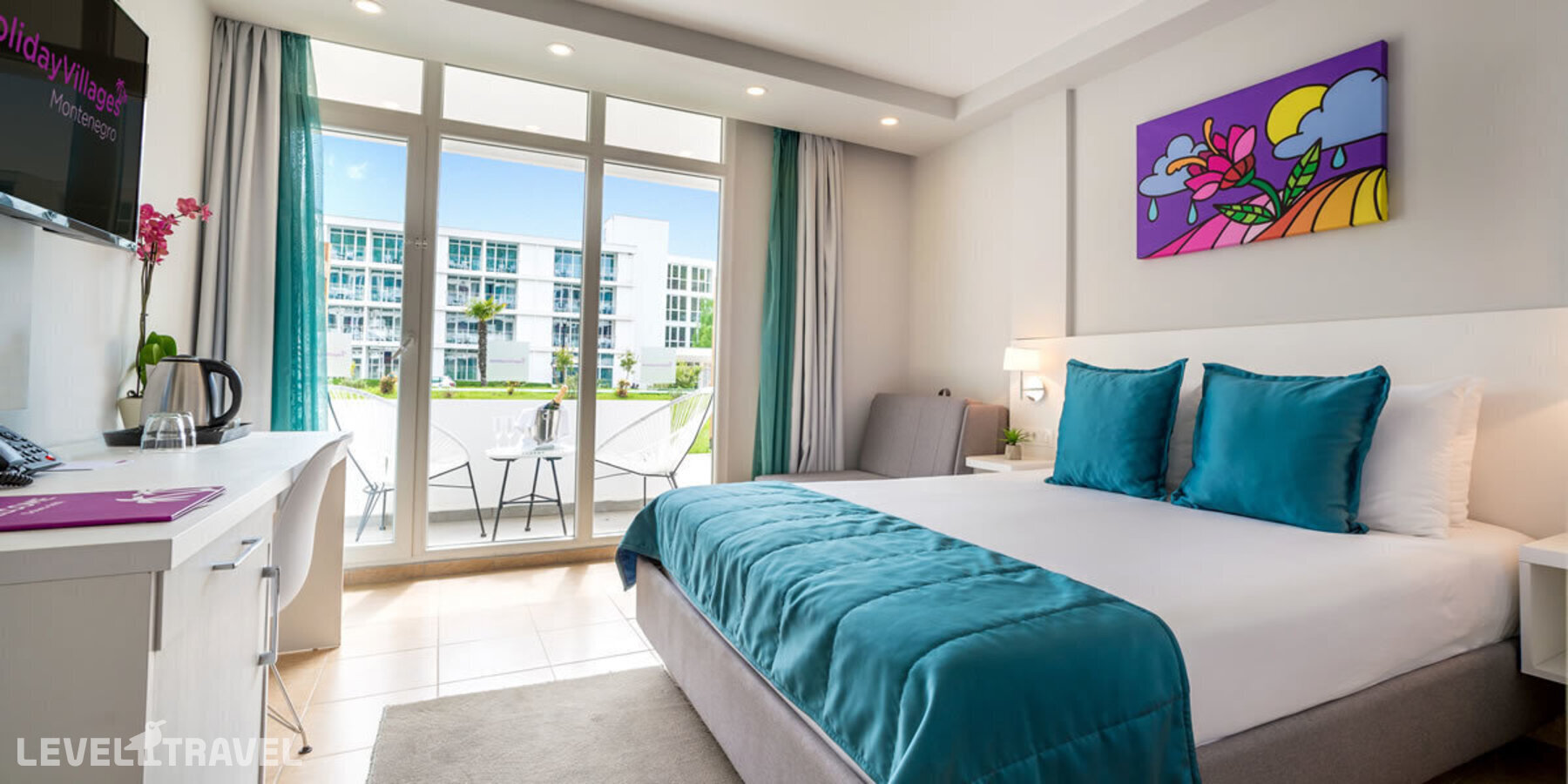 фотографии номера Стандартный номер отеля Azul Beach Resort Montenegro (Ex Holiday Village & Long Beach Hotel) в Черногория(Улцинь) - фото №1