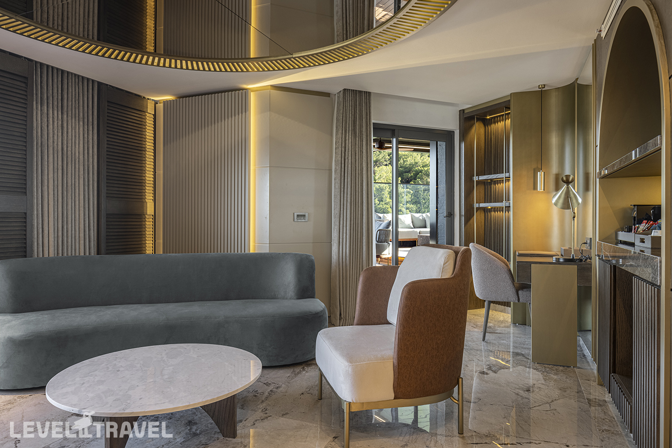 фотографии номера Люкс уникальный отеля Movenpick Resort Antalya Tekirova (Ex Royal Diwa Tekirova) в Турция(Текирова) - фото №6